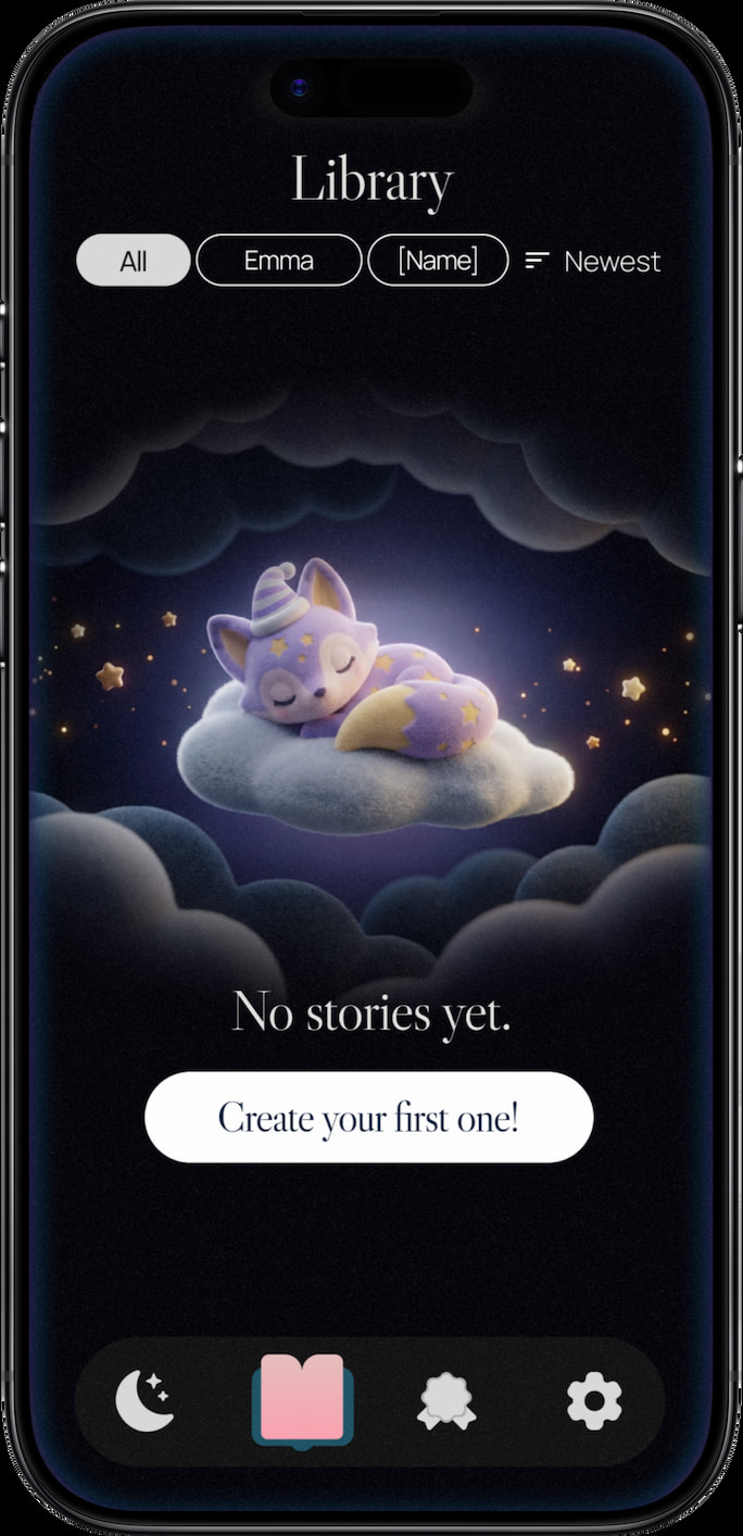 DreamLoo app — life moments library